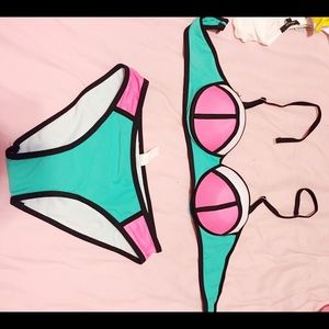 2 piece bathing suit