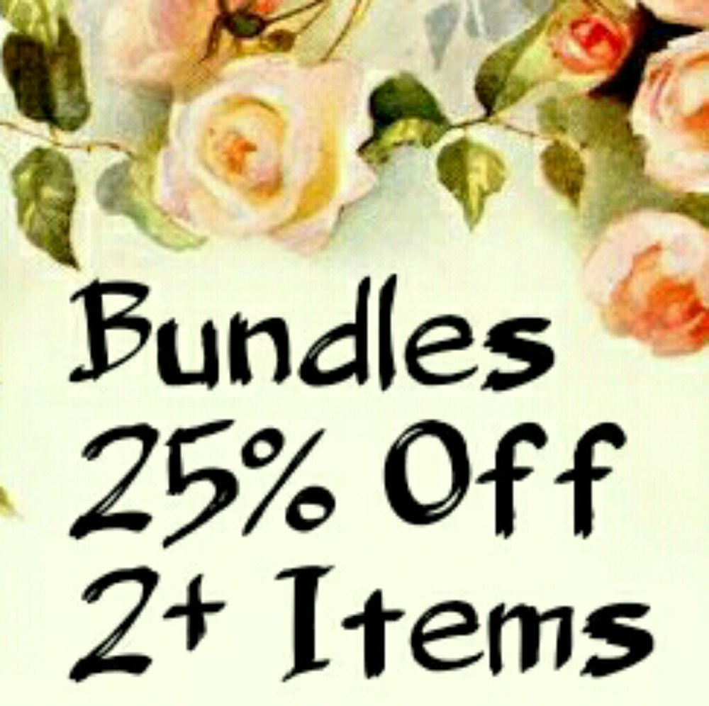 Bundles 25% Off 2+ Items