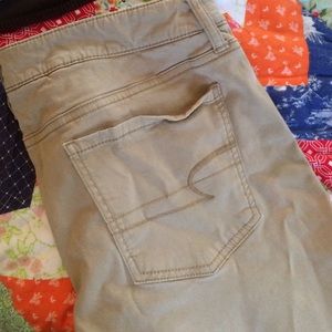 Khaki Jeggings