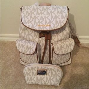 Large MK backpack