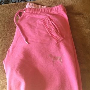 Pink by Victoria's Secret boyfriend sweatpants