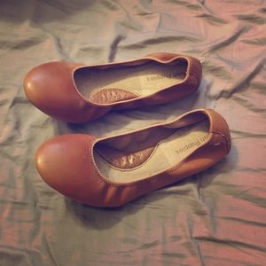 Hush Puppies Chaste Ballet Flat Cognac