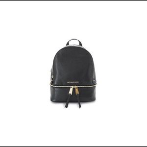 Michael Kors Rhea Zip Sm Leather Backpack