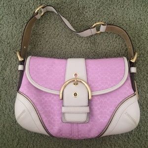 100% Authentic Coach Lilac Handbag