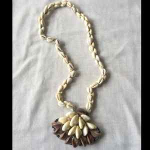 Cowrie shells necklace