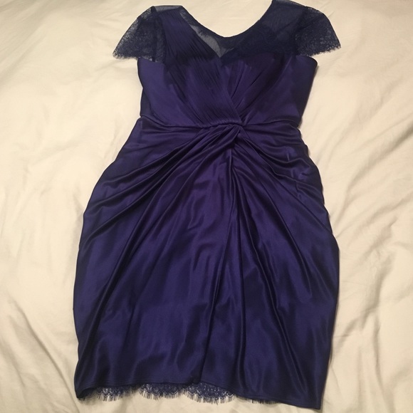 Navy BCBGMaxAzria Formal Cocktail Dress NWT