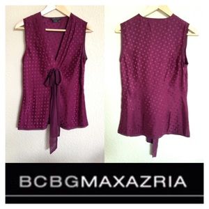 ⛔️SOLD⛔️ BCBG Max Azria Silk Top