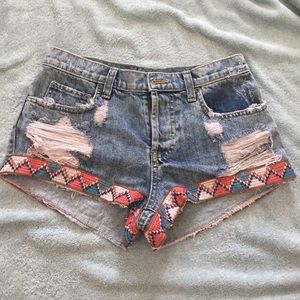 LF Carmar denim shorts