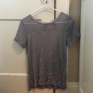 H&M Zipper Back Shirt