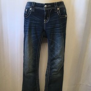 Miss Me Signature-Rise Boot Cut Jeans