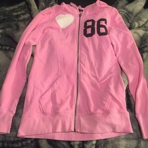 Victoria's Secret pink zip up