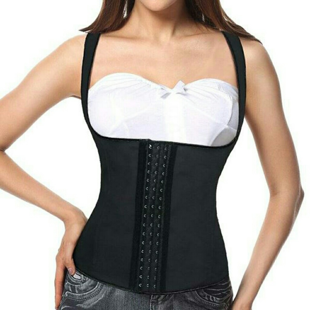 3HOOKS VEST Latex Waist Trainer Corset - Picture 1 of 3
