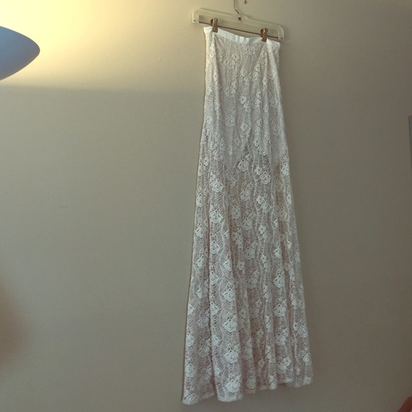 Ecote Knitted Fit and Flare Skirt