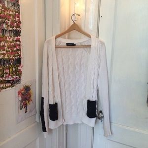 Cable knit sweater by MINKPINK