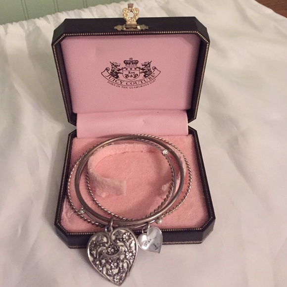 Juicy Couture 4 bangle set