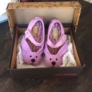 Mini Melissa rabbit shoes