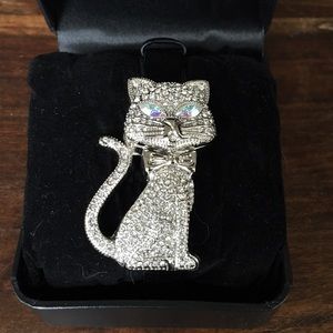 Bling bling kitty cat watch