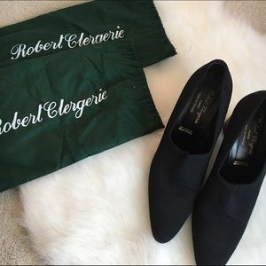 Comfortable Black Heel with Dust Bag