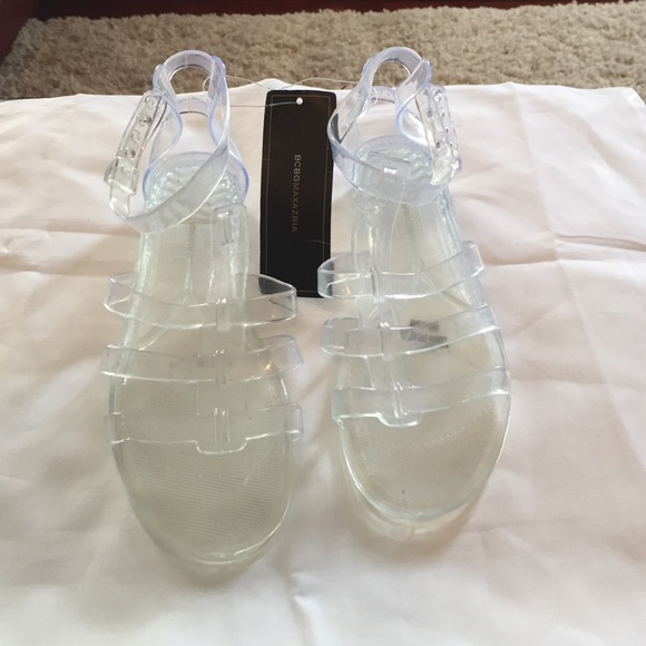BCBGMaxAzria Shoes - BCBG Clear jellies!