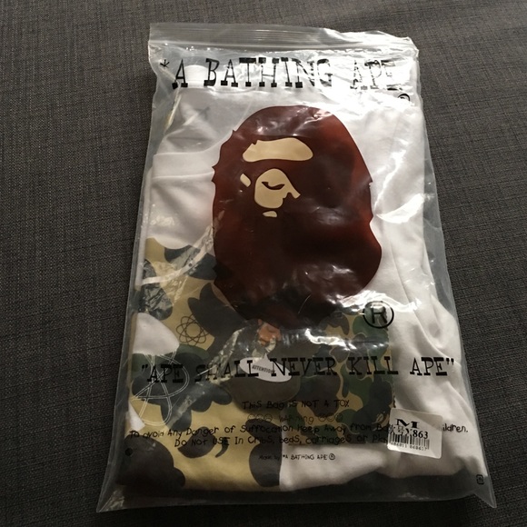 Bathing ape x futura collab shirt *SOLD* - Picture 1 of 4