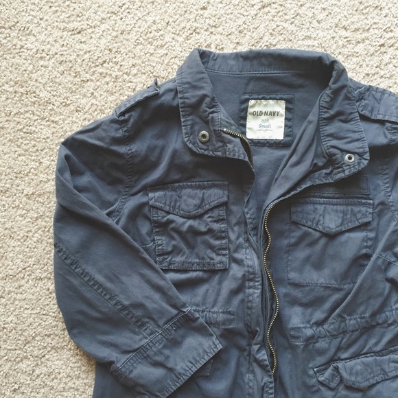 Old Navy Jackets & Blazers - Old Navy Blue Utility Jacket