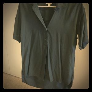 Flattering, menswear inspired top