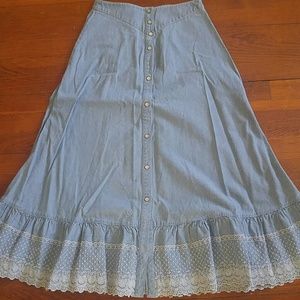 Vintage? Ralph lauren denim skirt