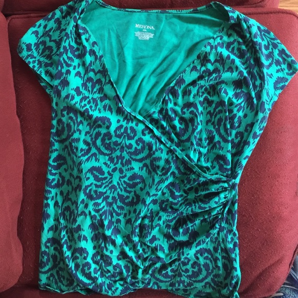 Merona wrap tee