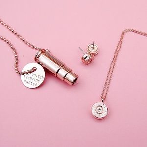 Fighting Hunger Bullet Necklace