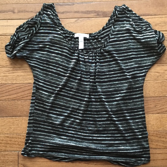 Black and white top