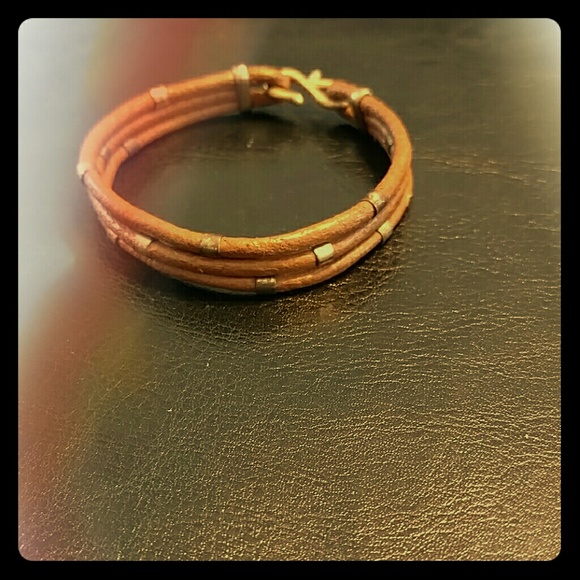 Jcrew leather braclet