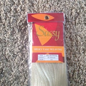 Sassy Silky Yaki Weaving Hair Extensions Synthetic