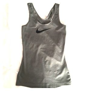 NWOT Gray Nike Pro Tank