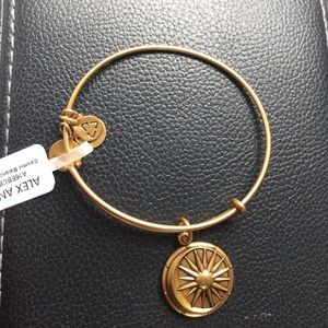 Gold cosmic balance Alex and Ani bangle