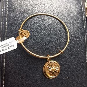 Gold cosmic balance Alex and Ani bangle