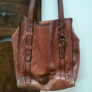 Fossil leather purse