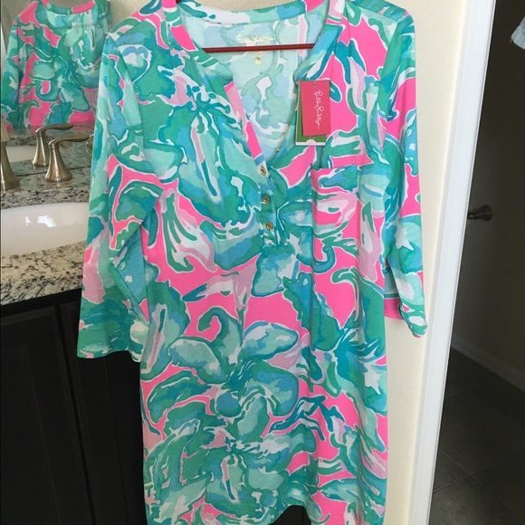 Lilly Pulitzer Dresses & Skirts - Lilly Pulitzer Large Pink Sands Alessia