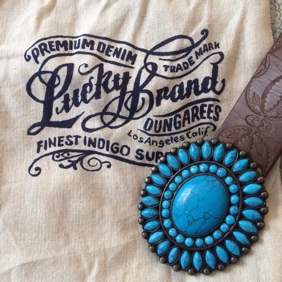 Lucky Brand Turquoise Belt