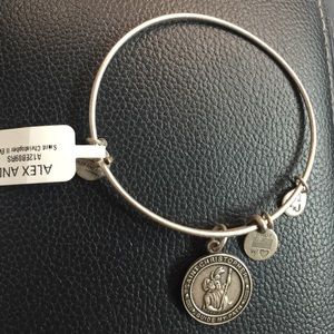 Saint Christopher Alex and Ani bangle