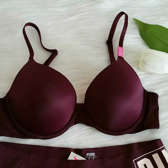 BEAUTIFUL PUSH UP VS PINK BRA + PANTY .NEW - Picture 3 of 4