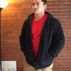 Fleece Lined Zip-Up Hoodie
