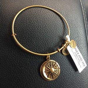 Gold cosmic balance Alex and Ani bangle