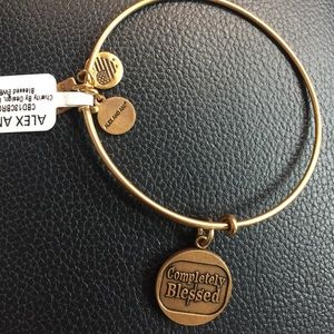 Gold completely blessed Alex and Ani bangle