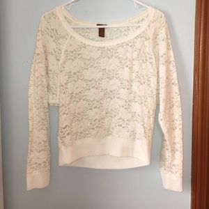 Lace Long Sleeve Top