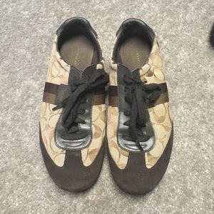 Brown coach sneaker