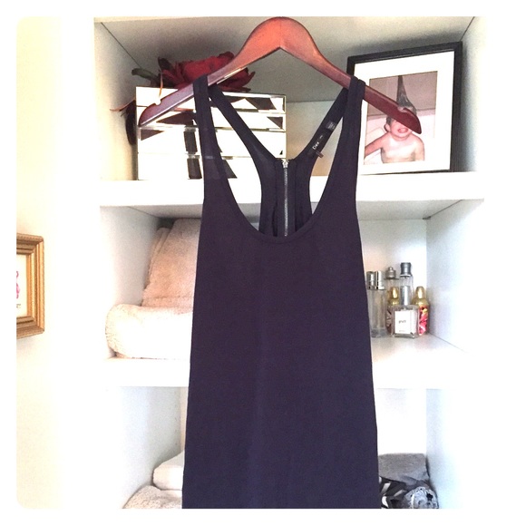 Sassy little number...navy blue tank