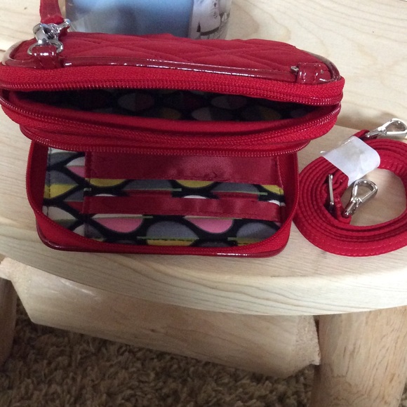 Small red wristlet, new without tags. - Picture 3 of 3