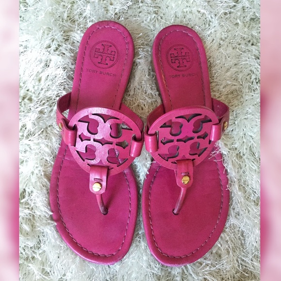 Tory Burch Shoes - Pink Tory Burch Miller Sandals - 7