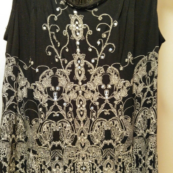 Beautiful Cotten & Rayon Crocheted Blouse - Picture 1 of 1