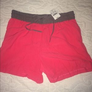 JCrew pink and grey shorts size 2